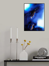 Indigo Expanse Poster och Canvastavla