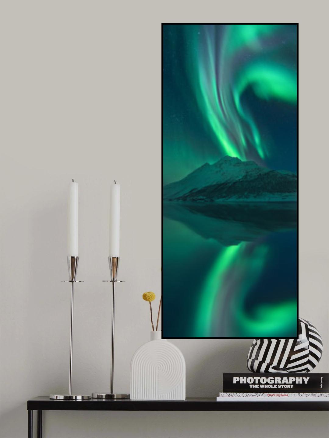 Reflecting Fairy Poster och Canvastavla