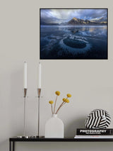 Banff in Winter Poster och Canvastavla