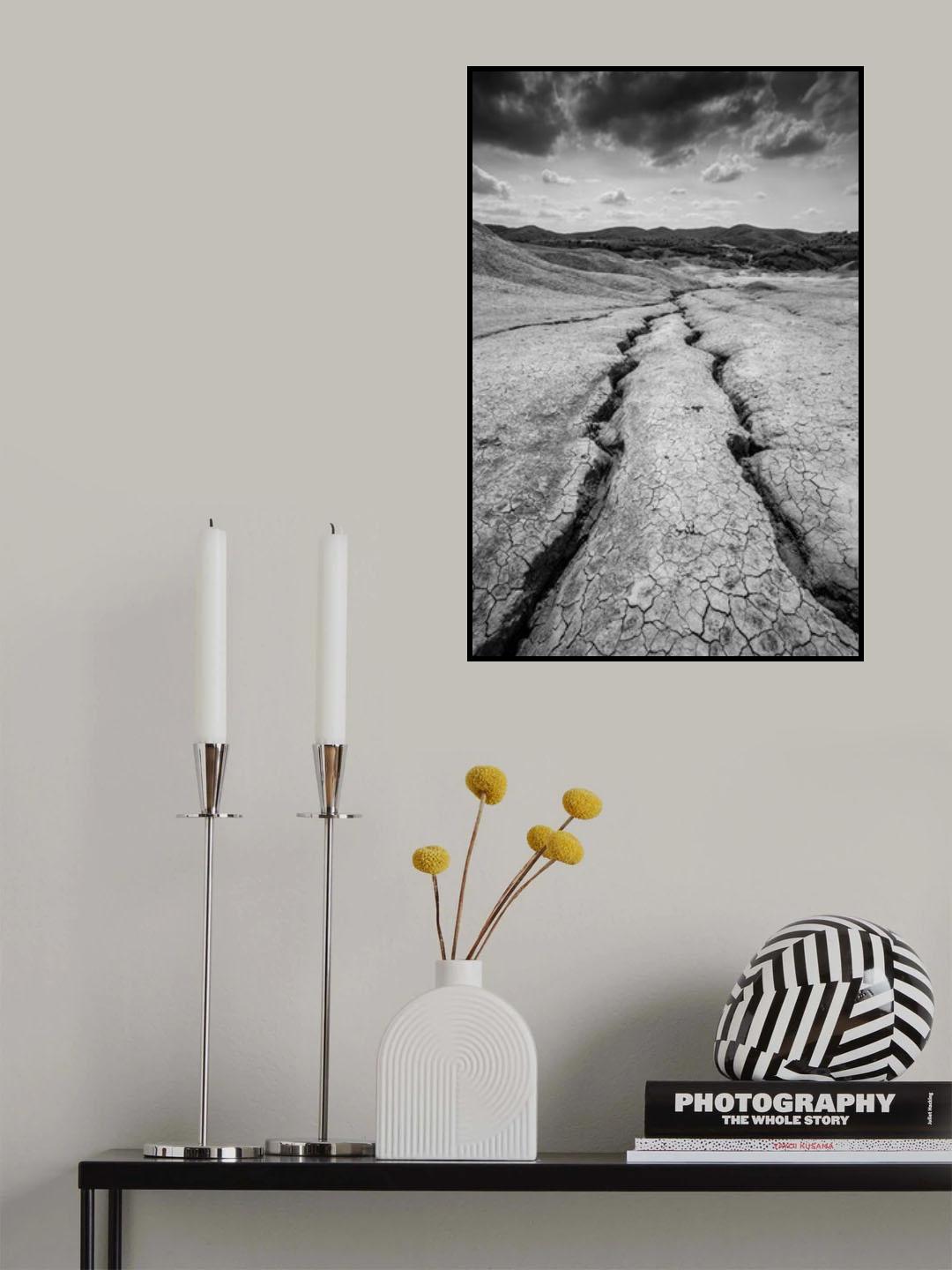 Cracks Poster och Canvastavla