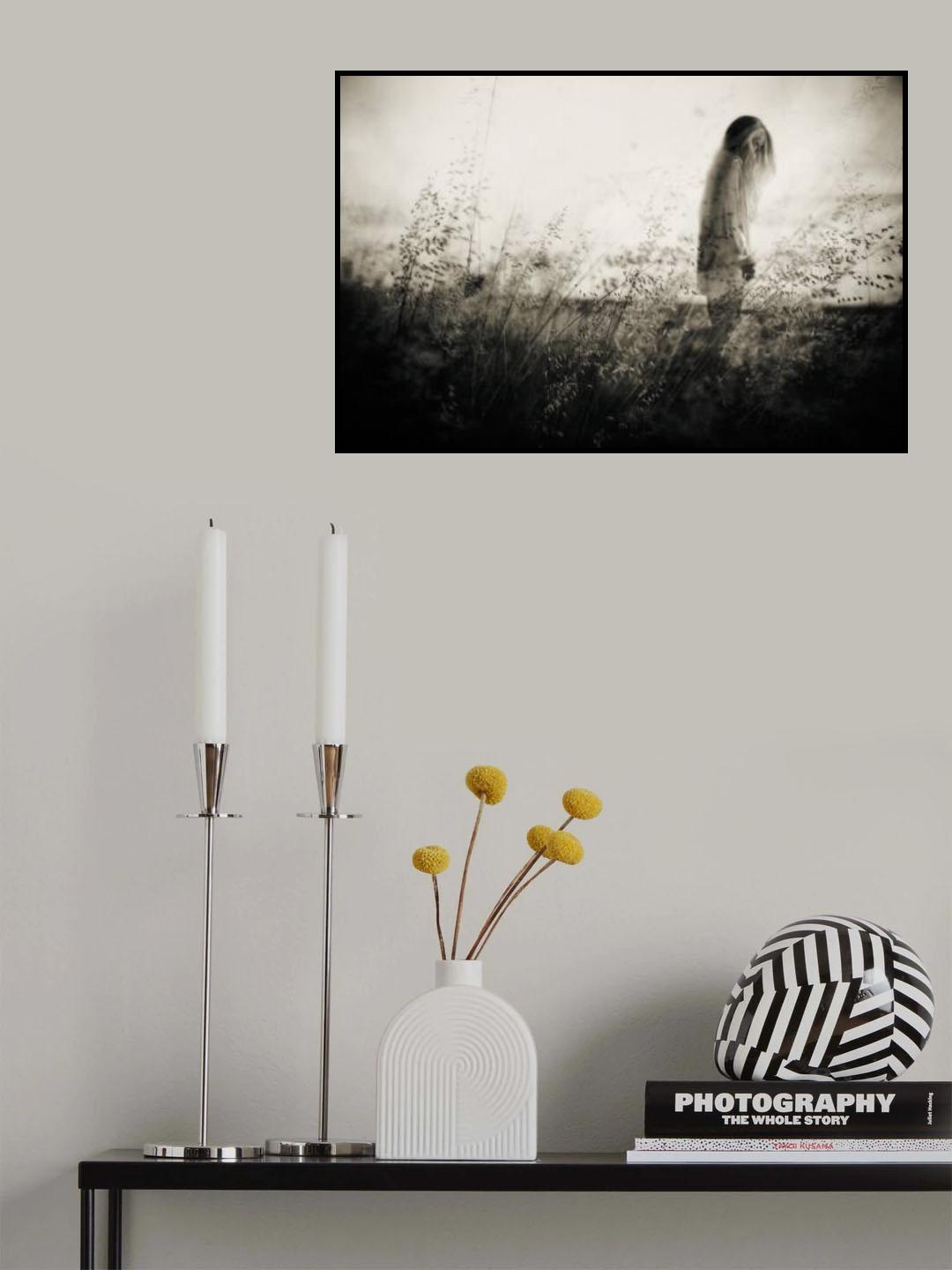 Let her be still as a summer’ afternoon... Poster och Canvastavla