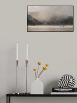 foggy lake-4 Poster och Canvastavla