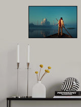 Eternal Sail at Taj Mahal Poster och Canvastavla