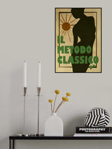 Abstract summer vintage Poster och Canvastavla