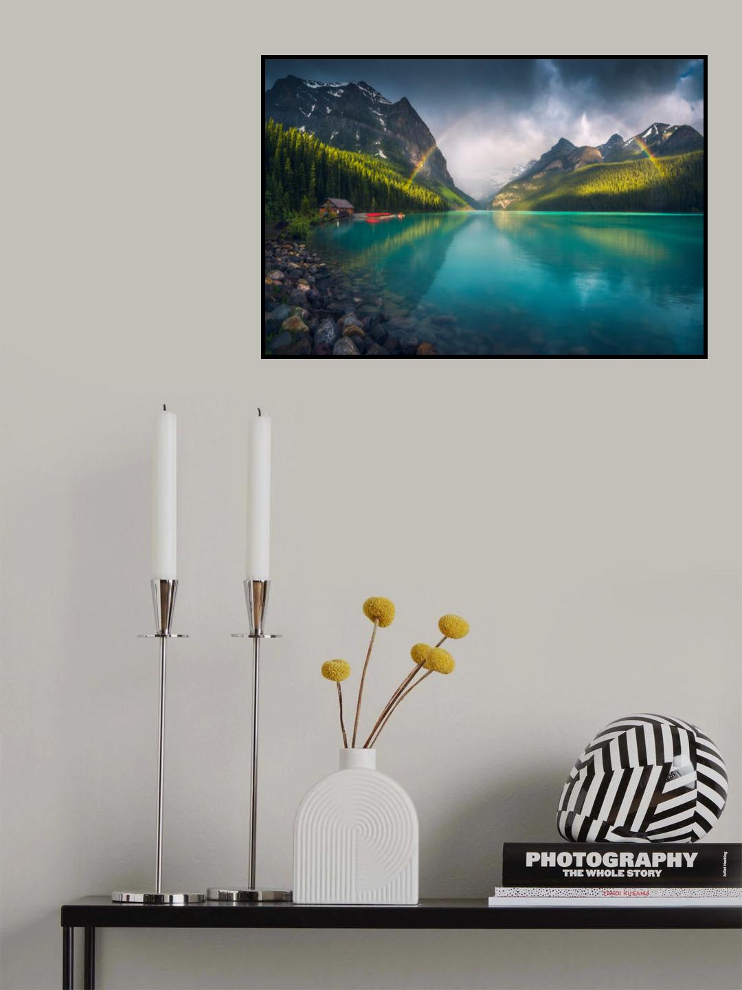 Rainbow Poster och Canvastavla