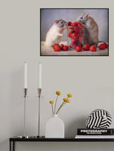 Strawberries Poster och Canvastavla