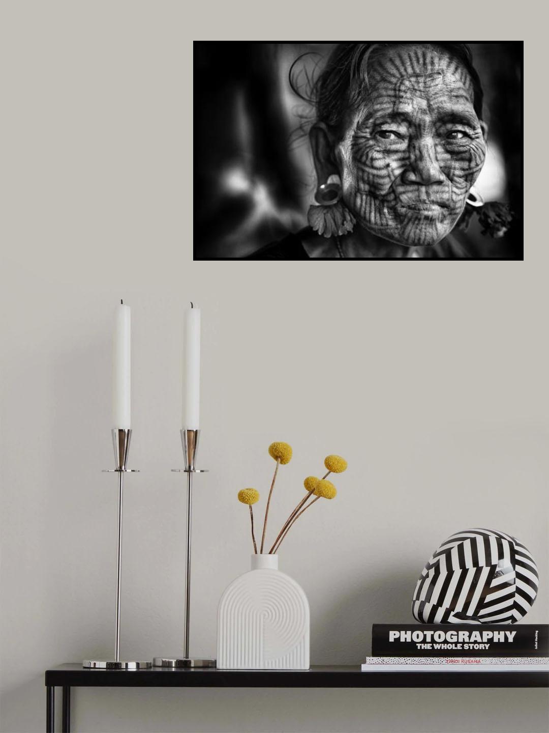 Tiger woman Poster och Canvastavla