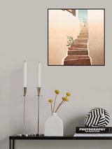 Morocco Stairs Poster och Canvastavla