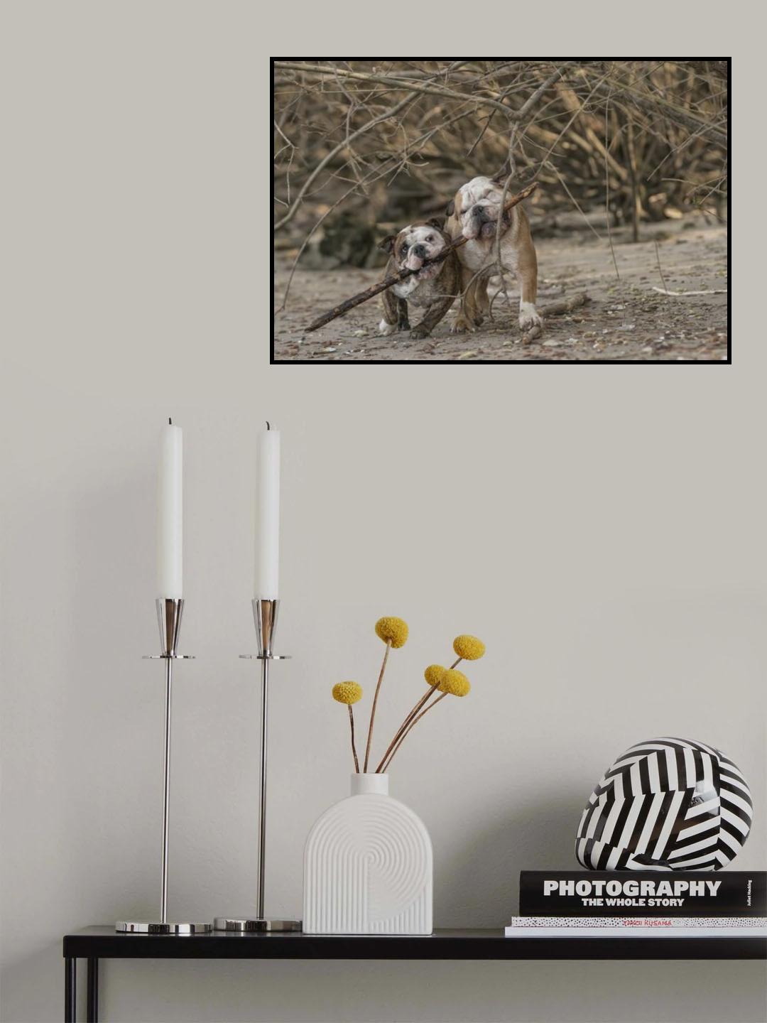 Branch manager + assistant branch manager Poster och Canvastavla