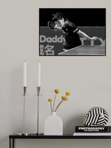 Miu Hirano, serving in the ITTF 2016 Women's Table Tennis World Cup Poster och Canvastavla