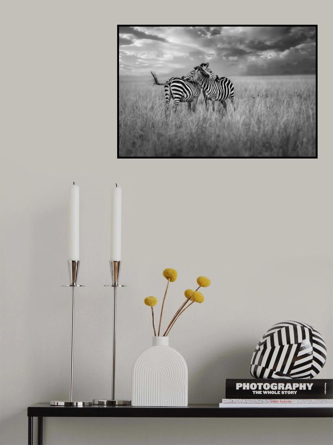 Huddle Poster och Canvastavla