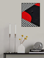 Along a road Poster och Canvastavla