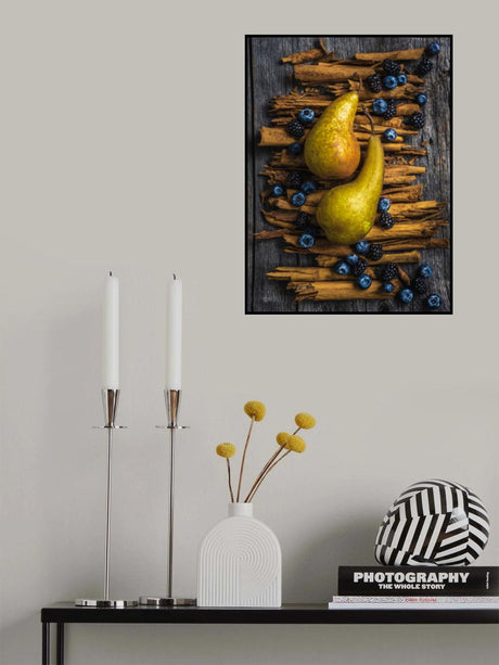 Pears and cinammon Poster och Canvastavla