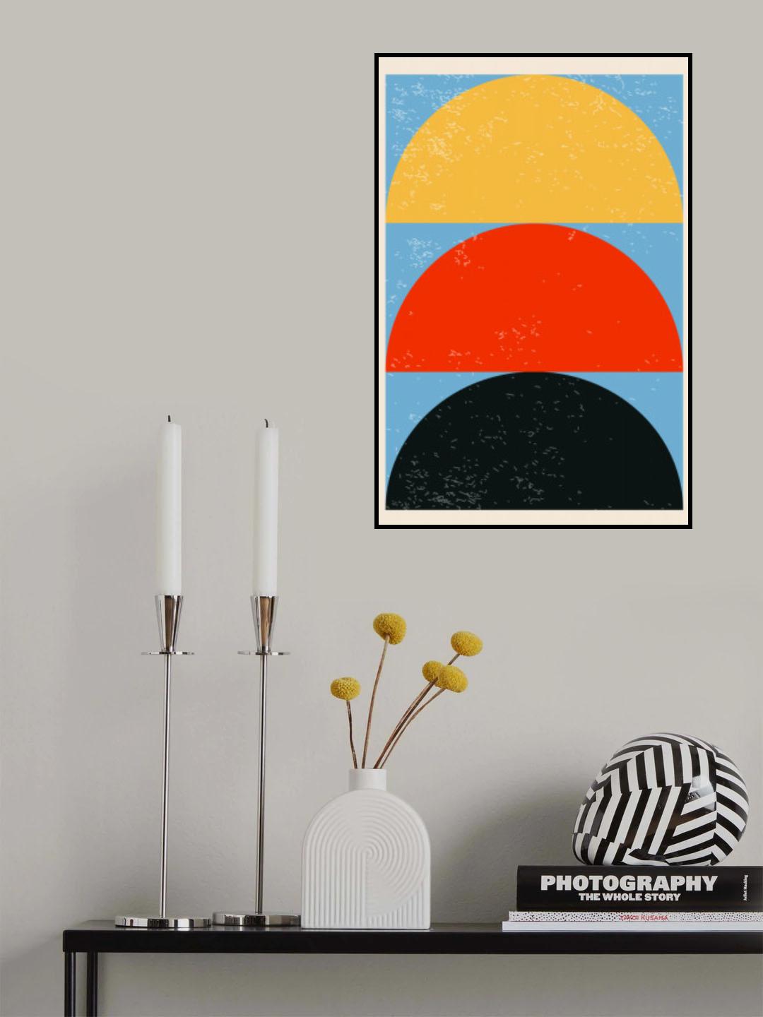 Minimal Abstract Shapes Series #22 Poster och Canvastavla