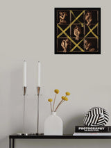 Physical Distancing Poster och Canvastavla