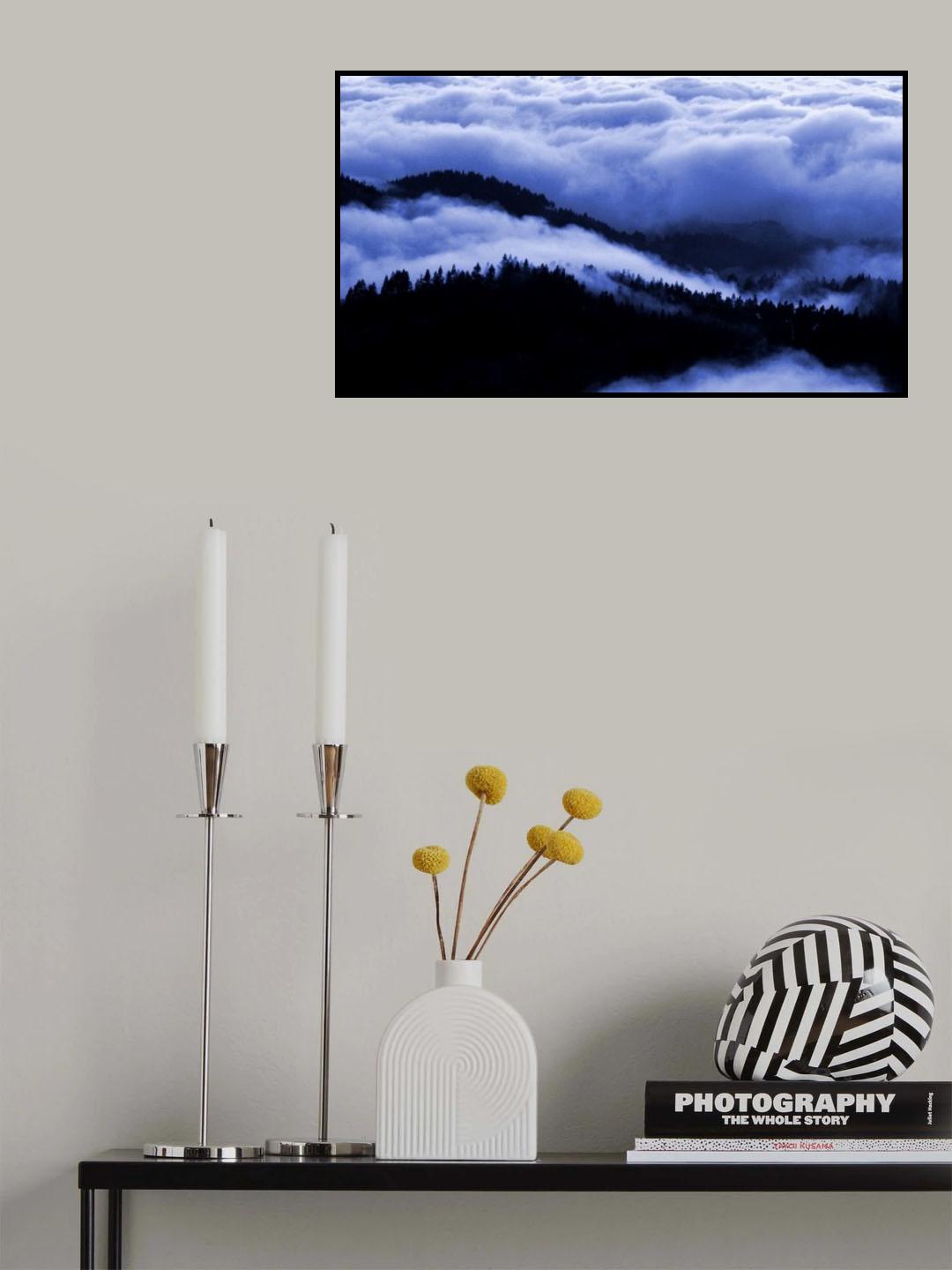 Blue clouds Poster och Canvastavla