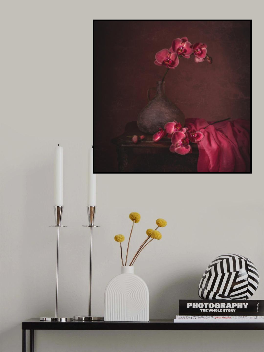 Pink Poster och Canvastavla