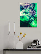 Acrylic colors and ink in water Poster och Canvastavla