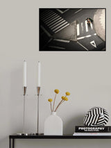 Triangles and stripes Poster och Canvastavla