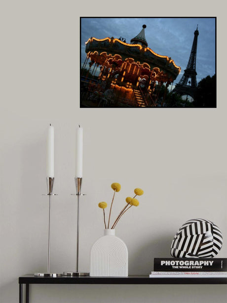 Paris Poster och Canvastavla