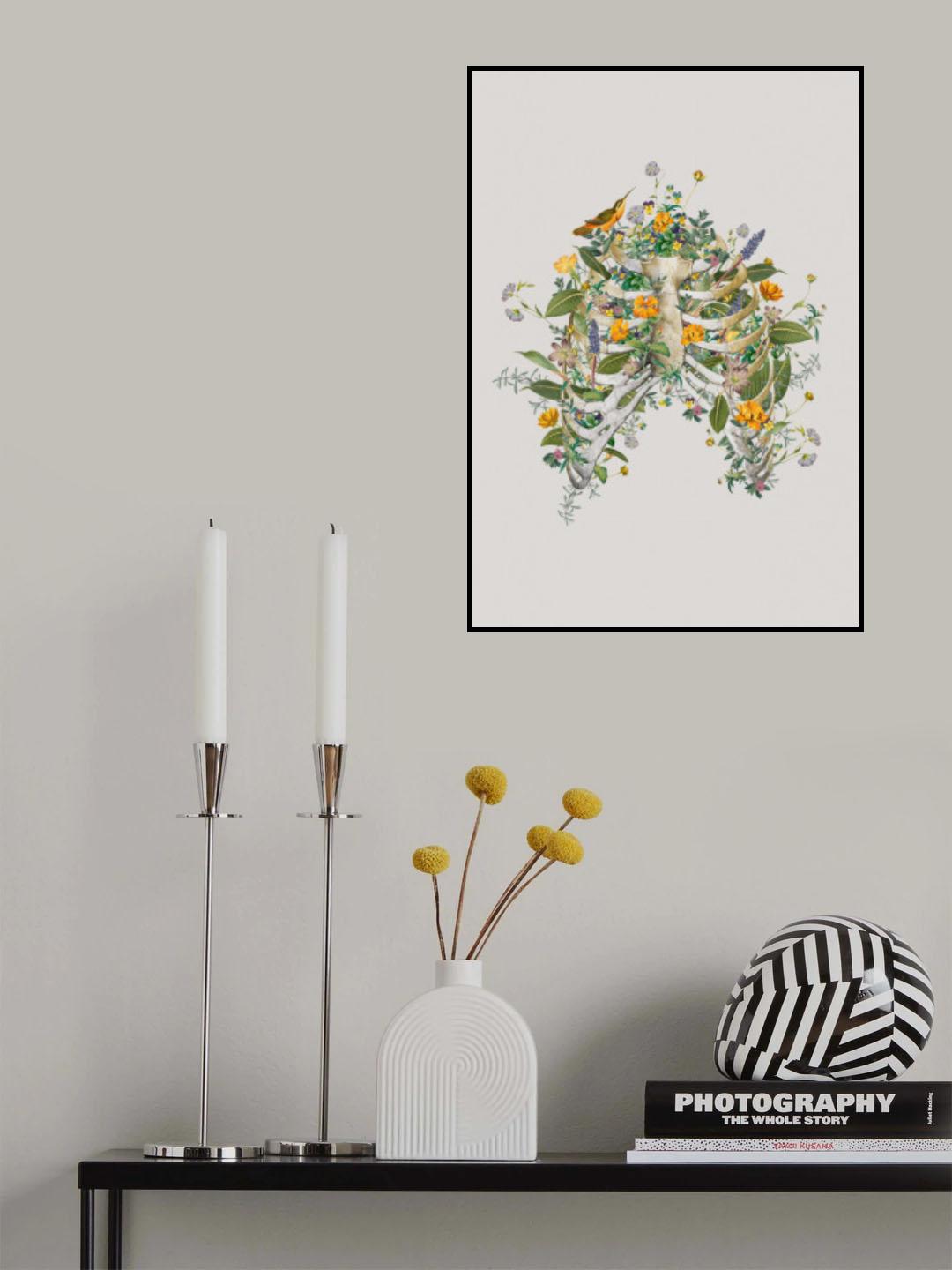 Floral thorax Poster och Canvastavla