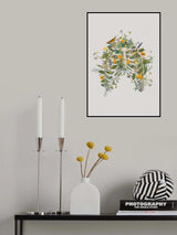 Floral thorax Poster och Canvastavla