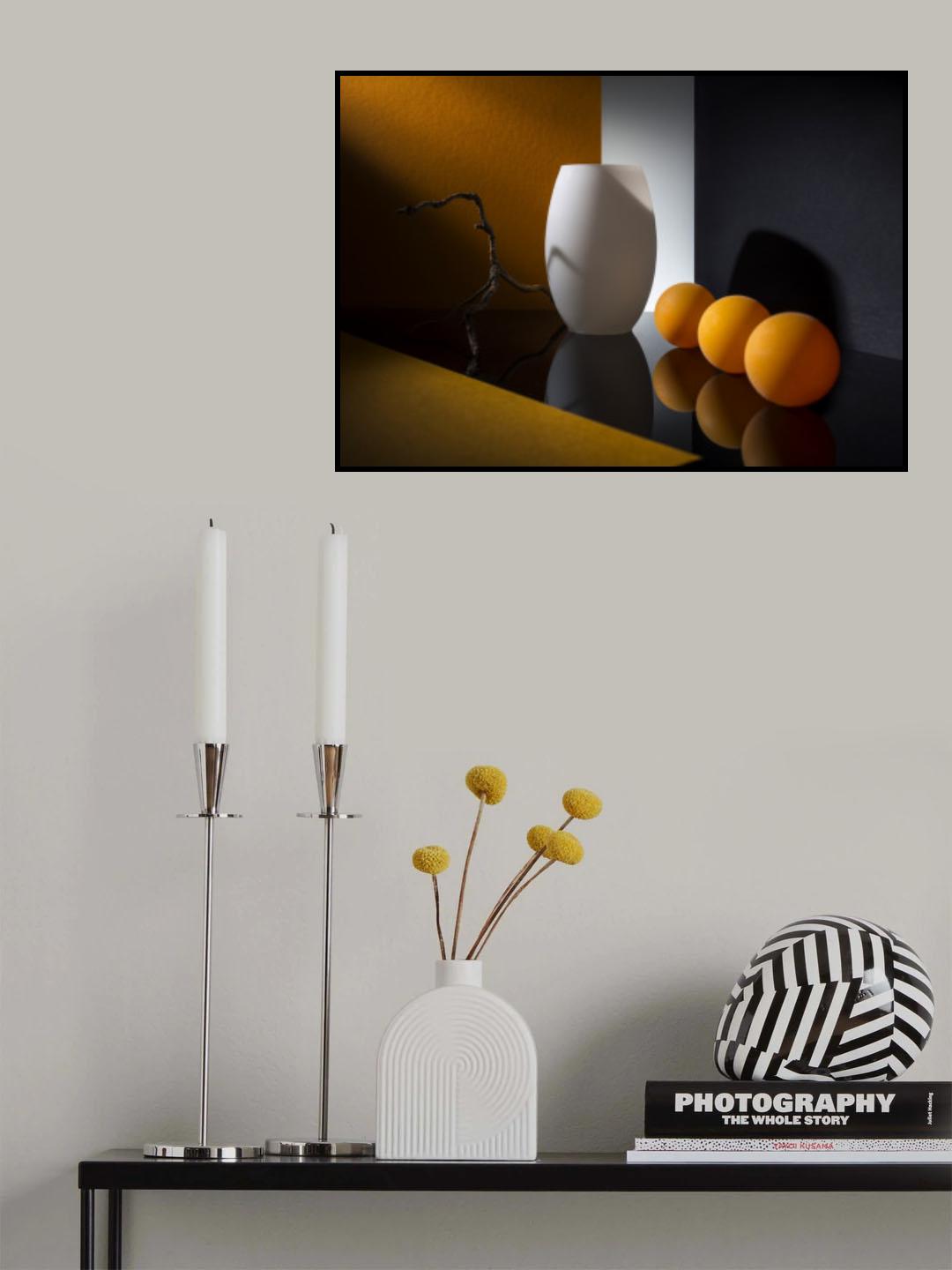 From the series "Orange color" Poster och Canvastavla