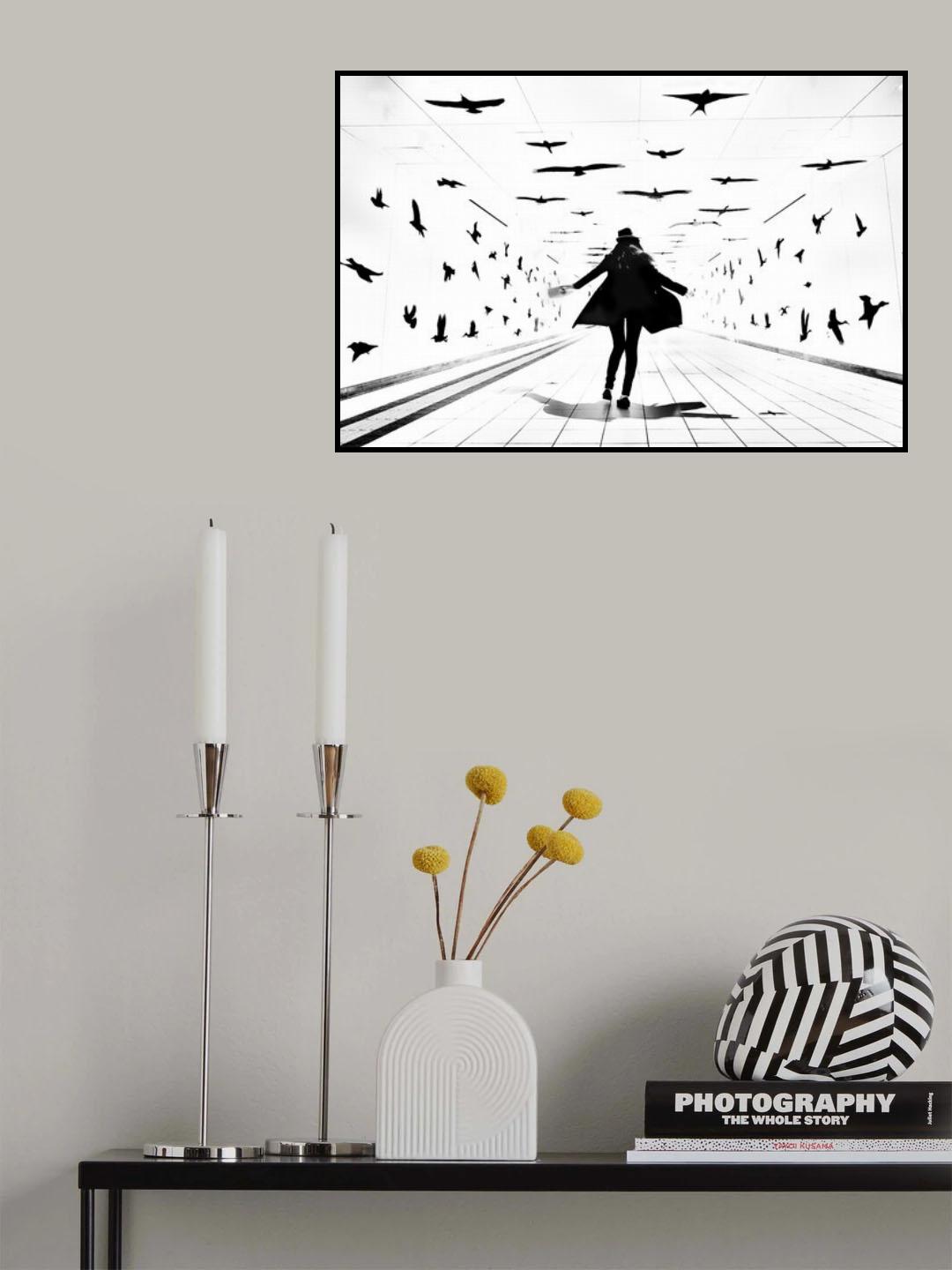With birds Poster och Canvastavla