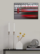 City of Red Poster och Canvastavla
