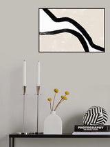 Abstracto Bordered Poster och Canvastavla