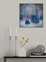 In the rain with strong wind Poster och Canvastavla