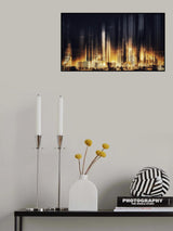 Carbon City Poster och Canvastavla