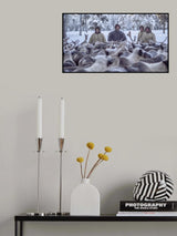 Kanyuk family and their reindeers Poster och Canvastavla