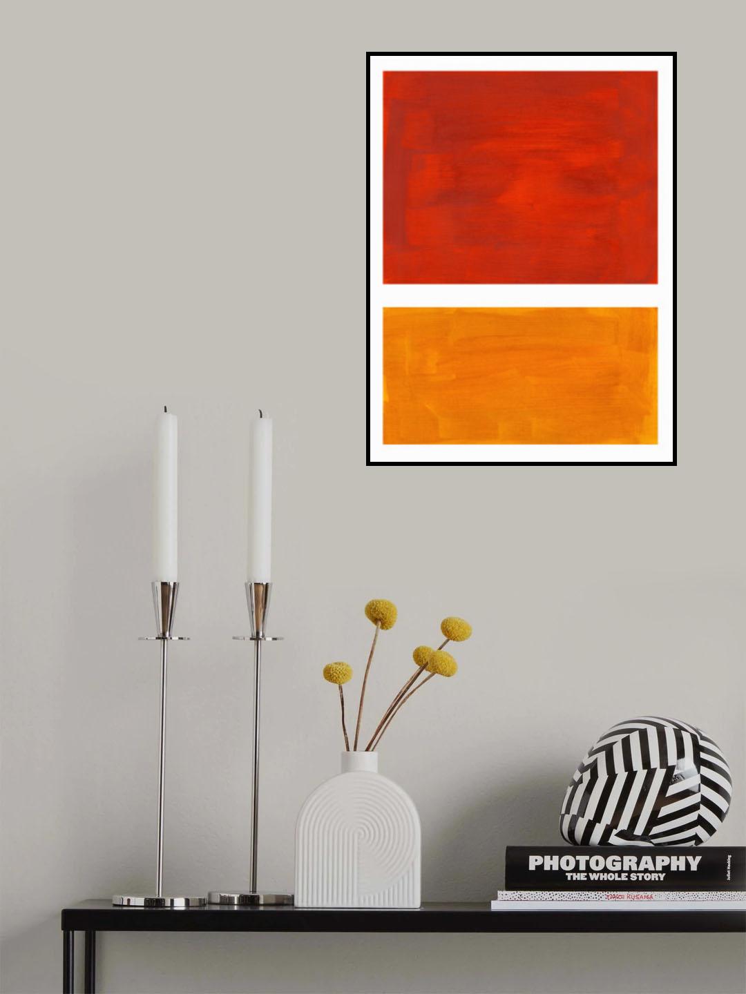 Colourfield 8 Poster och Canvastavla