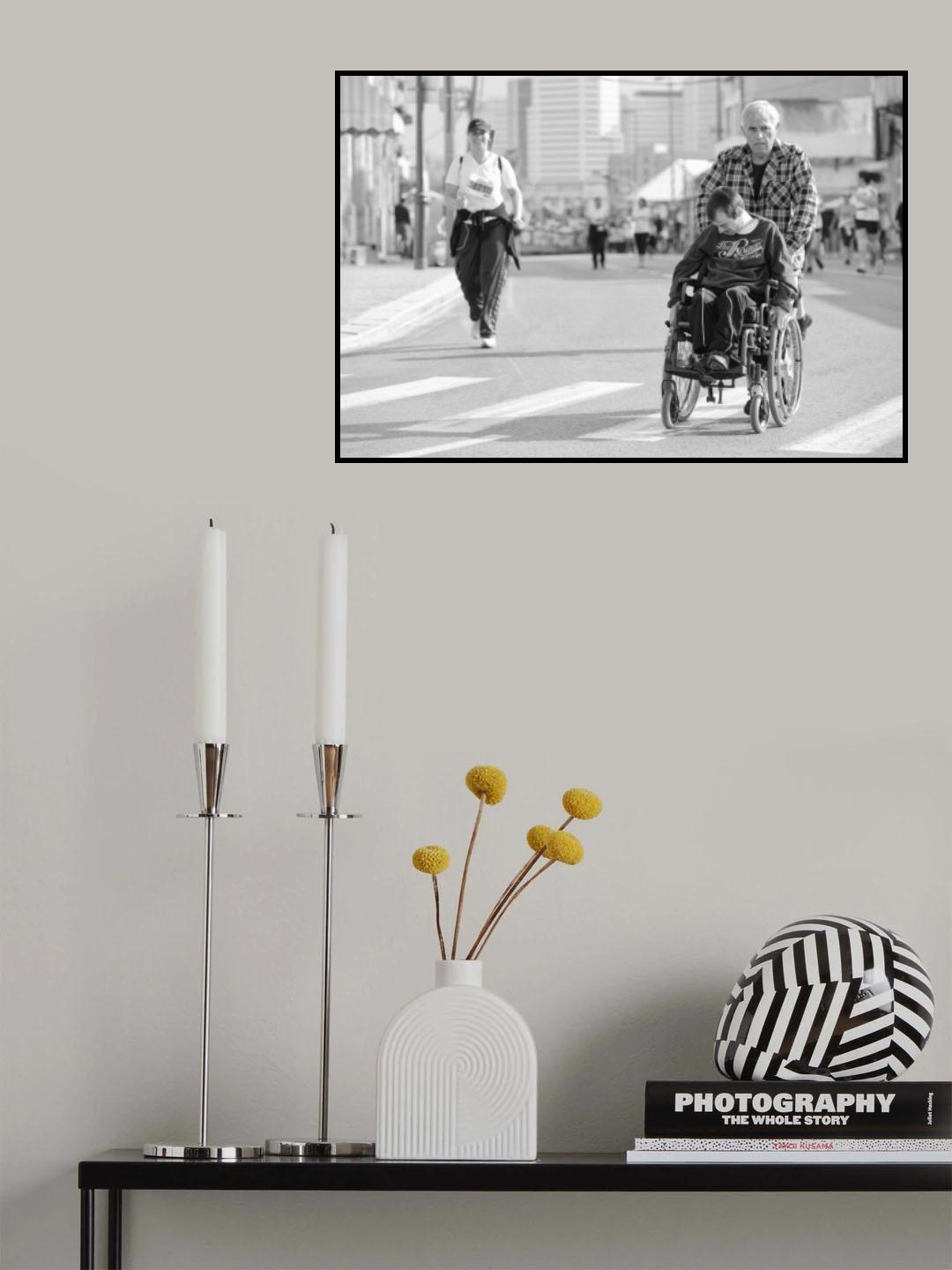 The Real Marathon Poster och Canvastavla