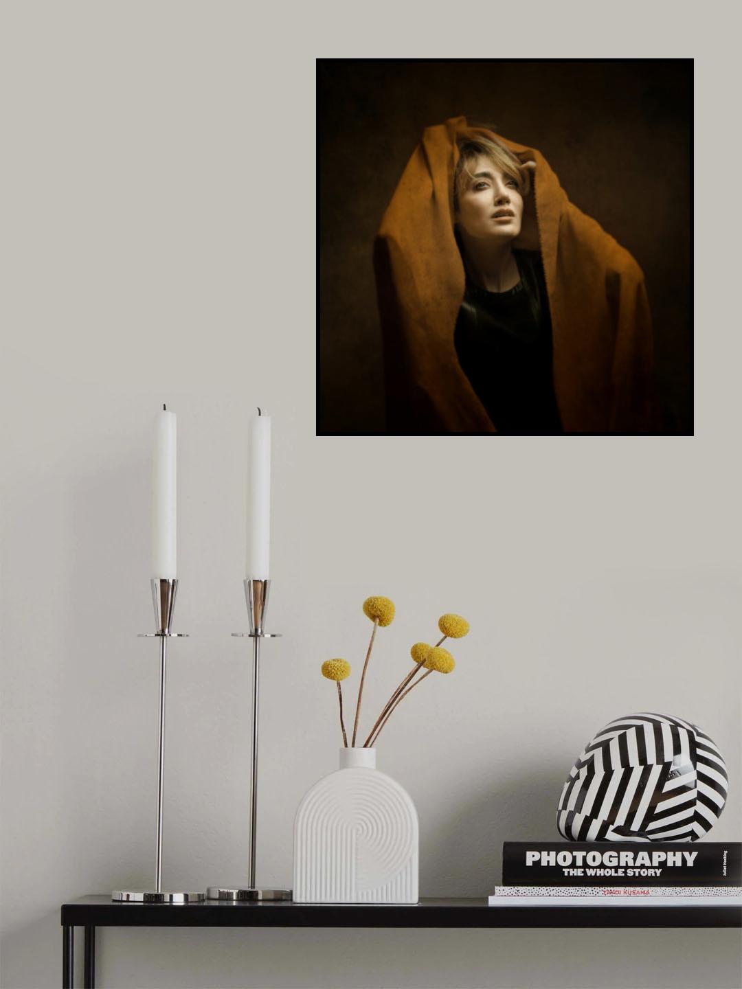 Persian Girl Poster och Canvastavla