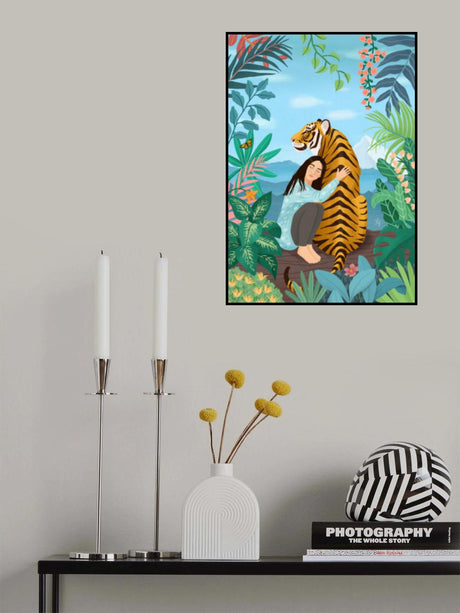 Tiger Poster och Canvastavla