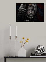 Indian man at the Kumbh Mela - Prayagraj - India Poster och Canvastavla