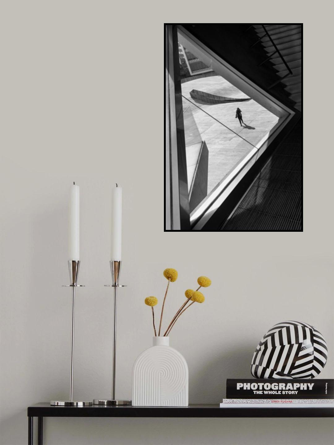 Triangulation Poster och Canvastavla