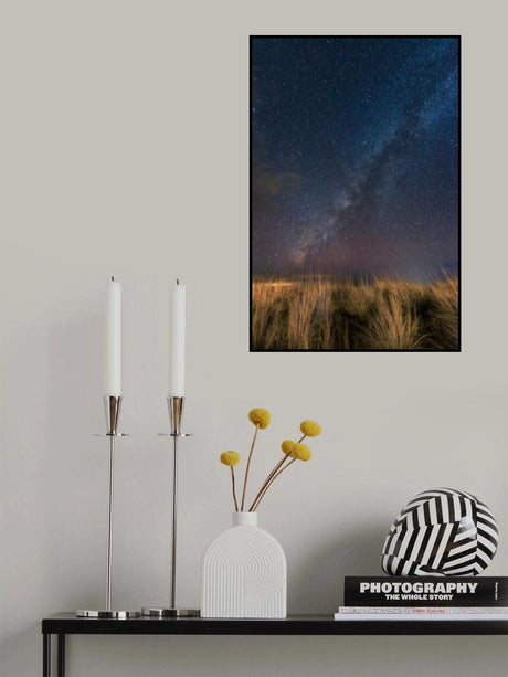 A Windy Night Poster och Canvastavla
