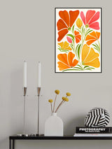 Spring Wildflowers Poster och Canvastavla