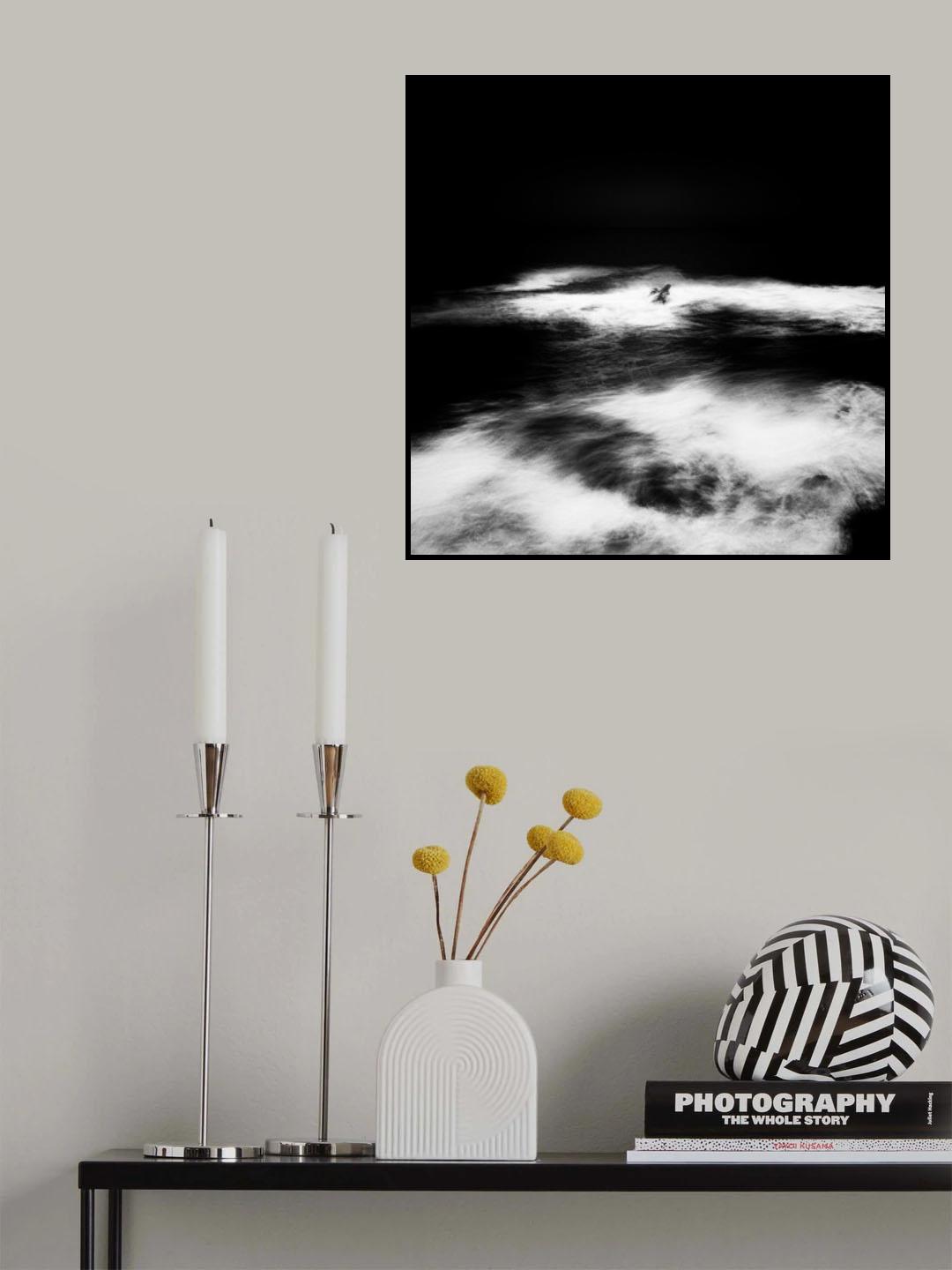 Water Edge Poster och Canvastavla