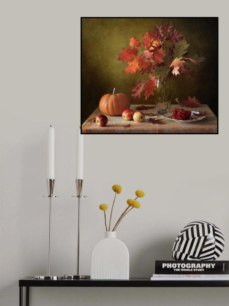 Autumn still life Poster och Canvastavla