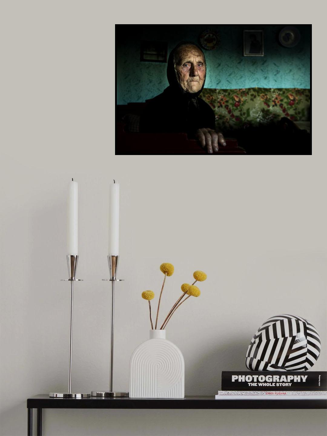A portrait of Ana Poster och Canvastavla