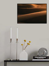 Light in Desert Poster och Canvastavla
