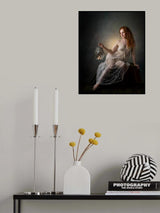The Candle Poster och Canvastavla
