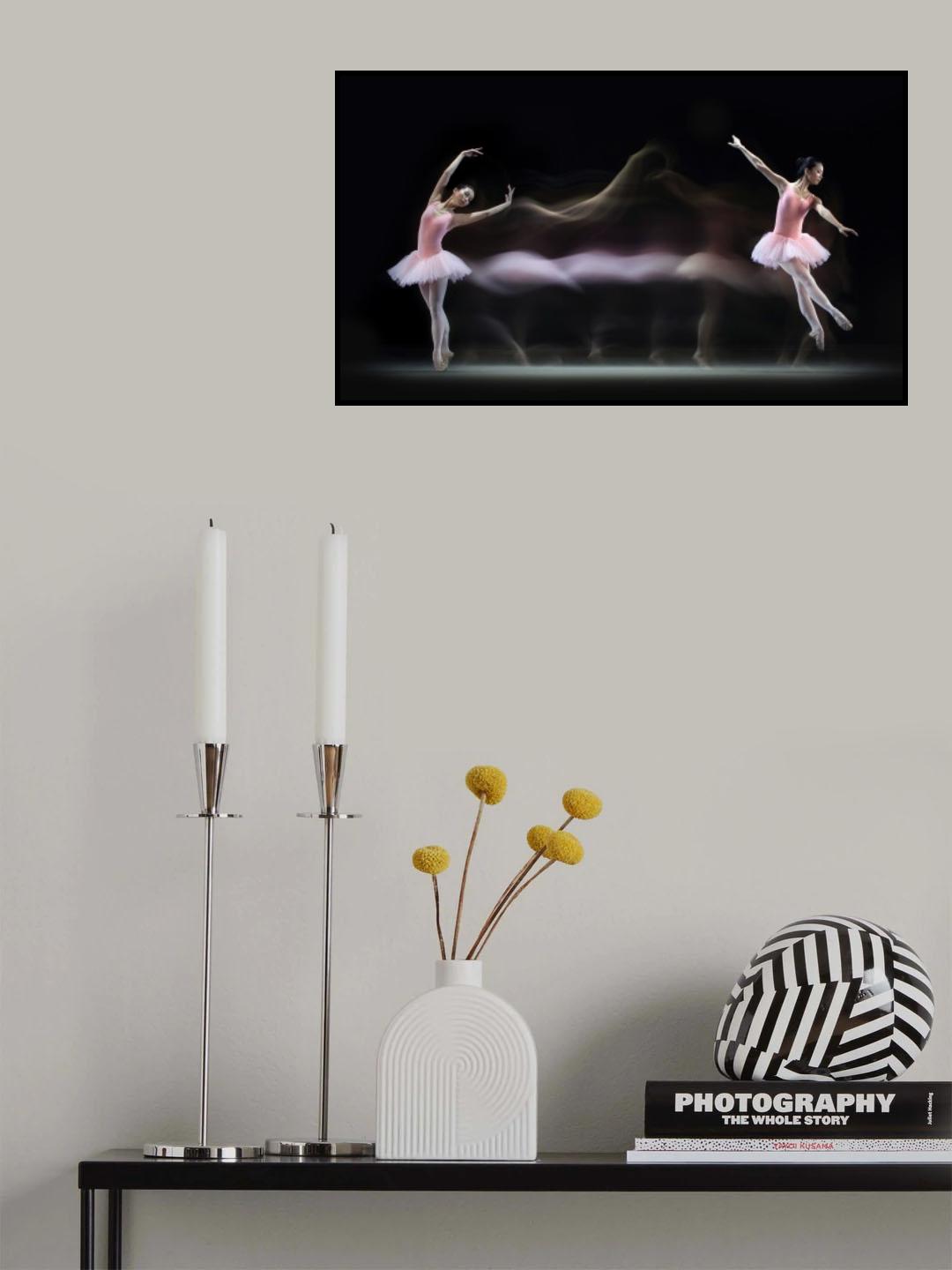 Graceful Balerina Poster och Canvastavla