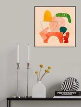 Shapes Play2 Kopie Poster och Canvastavla