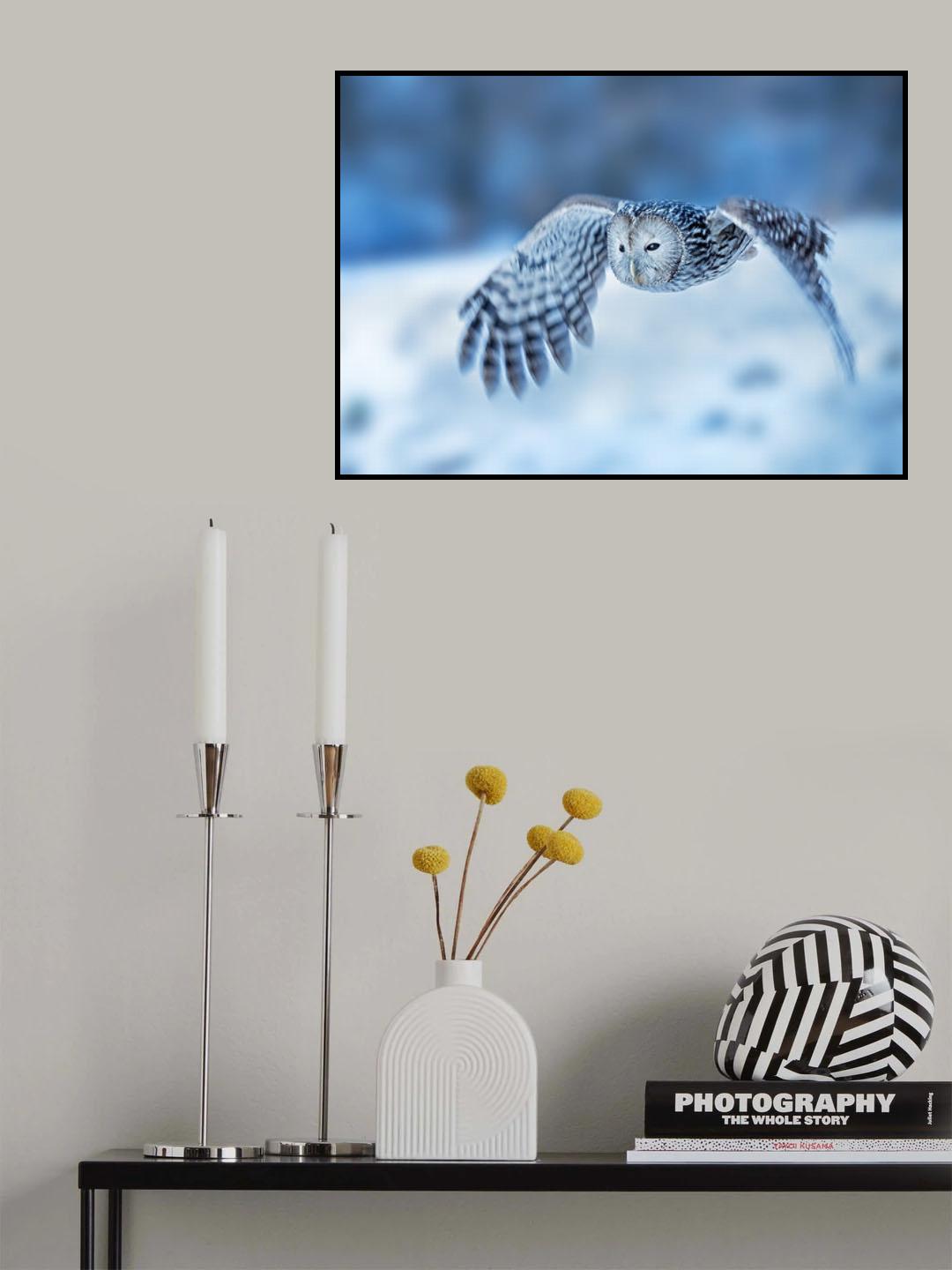 Little flying angel Poster och Canvastavla