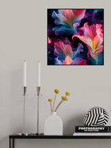 Transparent Floral 2 Poster och Canvastavla